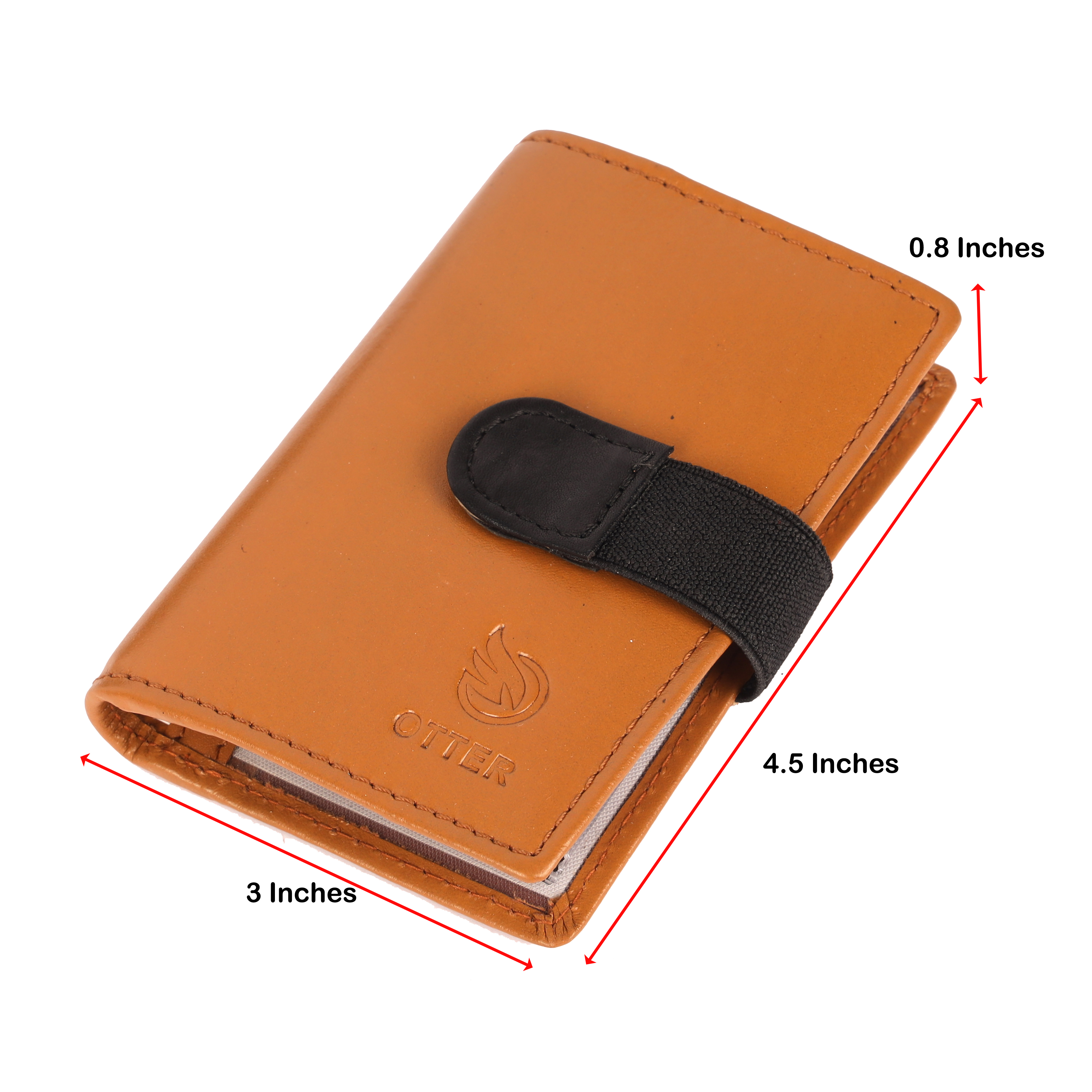 Genuine Leather Wallet in Tan